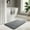 Dark Gray, variant on Viflosae Bath Mats Indoor Outdoor Rugs Remembrance Foam Flat Floor Mat Bathroom Door Against Slip Carpet Bathroom Absorbent Floor Mat for Office, Standing Desk,