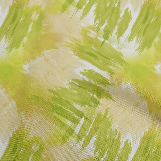 oneOone Rayon Lime Green Fabric Tie Dye Craft Projects Decor Fabric Printed By The Yard 56 Inch Wide