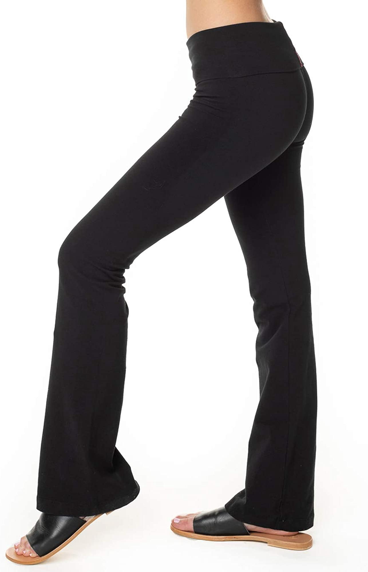 Hard Tail Womens Rolldown Bootleg Flare 