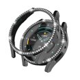 thumbnail image 1 of Galaxy Watch 5 44mm Protective Hard PC Cover Frame with Rhinestone Decoration Durable Watch Band Accessory, 1 of 3
