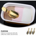 thumbnail image 2 of 3 Pcs Gold Stainless Steel Spoon Golden Dessert Spoon Tea Scoops Ice Cream Spoon Gift, 2 of 5