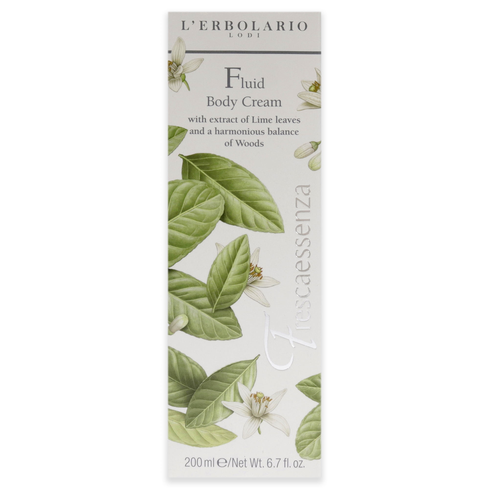 L'Erbolario Frescaessenza Fluid Body Cream Lotion, Body Moisturizer, 6.7 oz