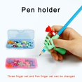 thumbnail image 3 of 16pcs Pencil Holder Grip Children Cute Pen Handle Rod HandWriting Aid Guide Hold Pen Posture Correction For Kids Stationery, 3 of 10