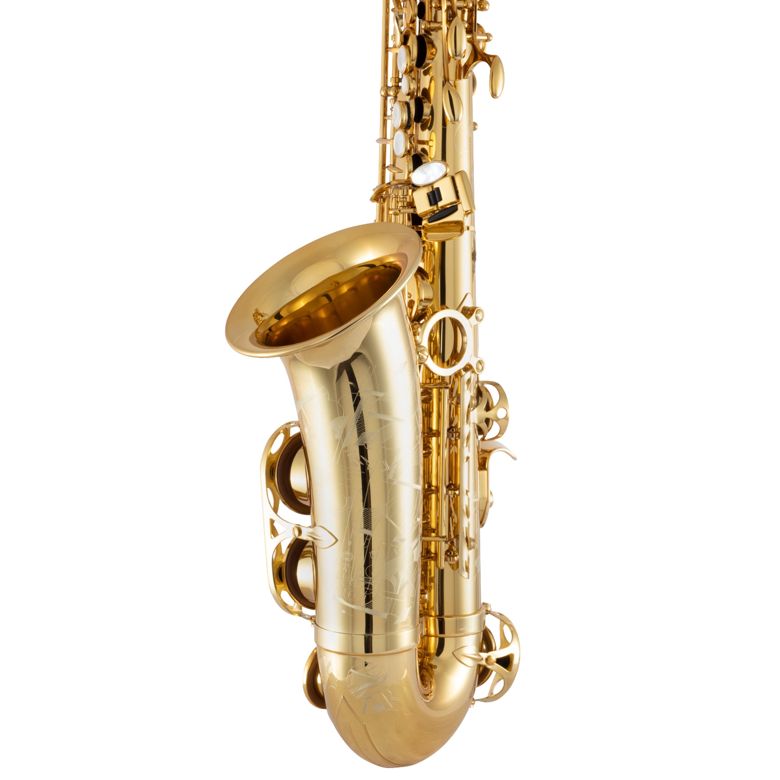 Selmer Paris Signature Series Lacquer Alto Saxophone Gold Lacquer
