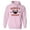 Pink, variant on Spooky Squad Hoodie Sweatshirt Unisex Large White