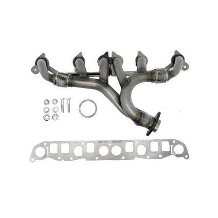 Exhaust Manifold - Compatible with 1991 - 1999 Jeep Cherokee 4.0L 6-Cylinder 1992 1993 1994 1995 1996 1997 1998