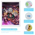 thumbnail image 3 of Demon Slayer Kits de Pintura de Diamantes para Adultos 5D DIY Diamond Art Kits Full Drill Diamond Dots para Regalo Decoración de Pared y Relajación Artes de Gemas 30*40cm, 3 of 6