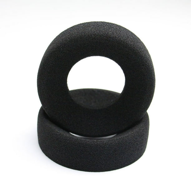 Seitruly Par de almohadillas para los oídos, cojín de esponja, protección auditiva, accesorios para auriculares, reemplazo de la cubierta de Relojes inteligentes