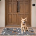 thumbnail image 4 of Dalmatian Corgi Bulldog Door Rugs,Washable Non Slip Door Mats Indoor,Decorative Door Mats,Entry Mat Indoor for Entrance,Bedroom,Kitchen,Bathroom,16"x47", 4 of 6