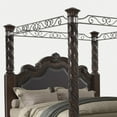 thumbnail image 4 of Bernards Coventry Queen Canopy Bed, 4 of 8