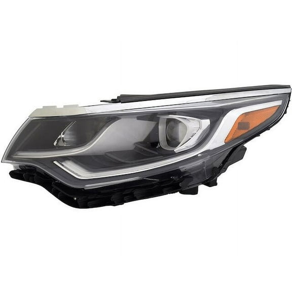Left Headlight Assembly - Compatible with 2019 - 2020 Kia Optima Sedan