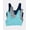 Athletic Navy/Concrete Heather/Ultra Blue, variant on Hanes Bralette 3-Pack Women's Bra Cotton Scoopneck Crop Sports Low Impact HFA002
