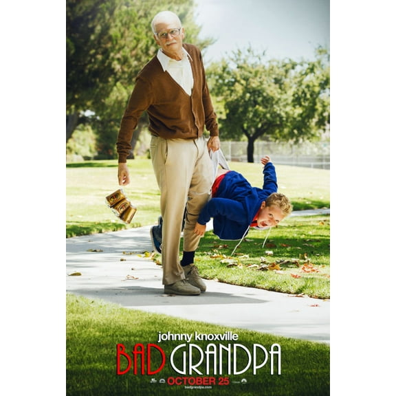 Bad Grandpa Movie Poster 16x24 Poster Medium Art Poster 16x24 Unframed, Age: Adults Best Posters