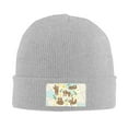 thumbnail image 2 of ZICANCN Knit Beanie Hat-Monkeys Apes Plants Winter Cap Soft Warm Classic Hats for Men Women Animals Plants, 2 of 8