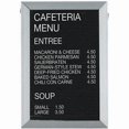 thumbnail image 1 of Aarco Products BOFD1812 Centre de Message de Tableau de Lettres Encadré - Aluminium, 1 of 1