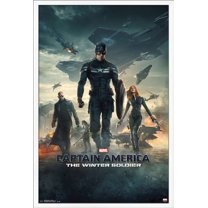 Marvel - Captain America - The Winter Soldier - One Sheet Wall Poster, 22.375" x 34", Framed