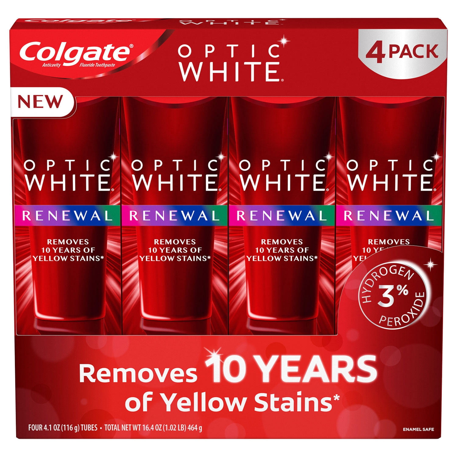 Colgate Optic White Renewal High Impact White Teeth Whitening