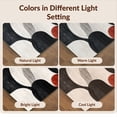 thumbnail image 7 of Design&I 6'x9' Ultra Soft Area Rug, Farmhouse Abstract Brushstroke Splash Contemporary Moden Tapetes None Fluffy Washable Non Shedding for Guest Room Bedroom Living Room, 7 of 7