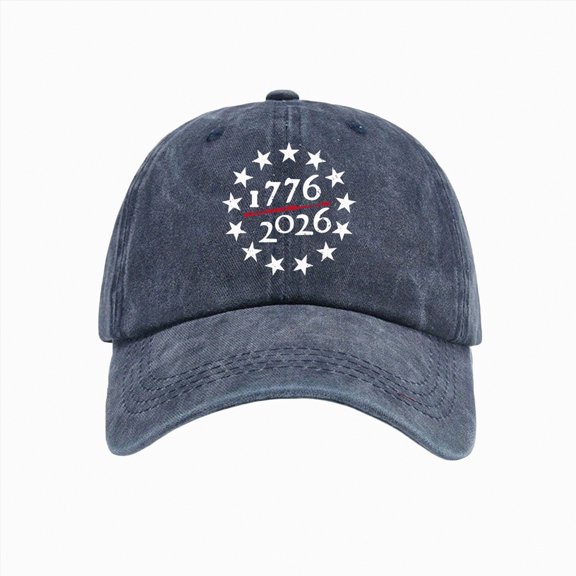 UngA 250th Anniversary USA Hat Adjustable United States 250th Anniversary Hat Retro Embroidered Baseball Cap for Men Women,One Size