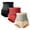 Black+Beige+Red, variant on Thermogenic Fat Burning Sculpting Shorts, Thermal Yoga Pants, Seamless Firming Shaping Shorts with Tummy Flatten & Hip Lifting,Women Fatty Pack Thermal Shaping Shorts Size XXL