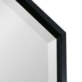 thumbnail image 4 of Kate and Laurel Calter Large Elongated Octagon Frame Wall Mirror, 25.5 x 37.5, Black, 4 of 7