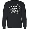thumbnail image 3 of Inktastic Happy New Year Long Sleeve T-Shirt, 3 of 5