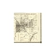 thumbnail image 2 of Historic County Map- Tulare County Colonies California - Thomas 1892 - Vintage Wall Art, 2 of 4