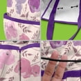 thumbnail image 5 of Garden Tool Bag,Pioneer Flower Floral Print Pattern Garden Tool Organizer,Garden Gifts,Waterproof Multi-Pocket Garden Tool Storage 11.8x5.5x11.4 Inch(Tools NOT Included), 5 of 6