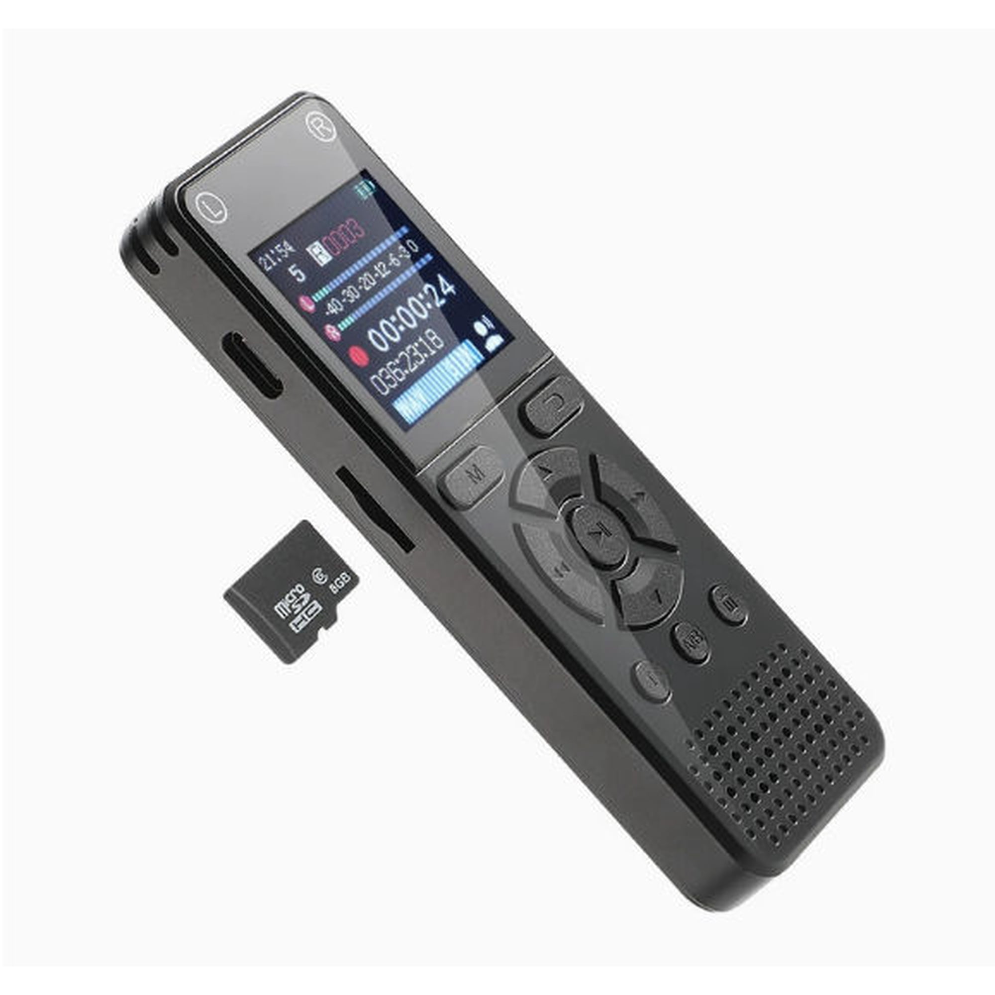 Pen-style digital voice recorder
