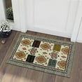 thumbnail image 2 of Casavani Indian Cotton Durries Traditional Beige Kilim Living Room Rug 4x10 feet, 2 of 5