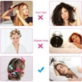 thumbnail image 4 of 30 piezas, 6 colores * 5 piezas Rodillos de espuma de esponja flexibles, sin rizadores de pelo calientes Rodillos de cojín suaves mágicos Cuidado del cabello Herramientas de peinado DIY Cómodo para dormir JM, 4 of 5