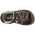 thumbnail image 4 of Salt Water Sandals by Hoy Shoe Sun-San Swimmer - Brown - Toddler 6 - 8002-BROWN-6, 4 of 8