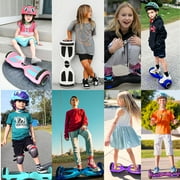 SIMATE 6.5 Hoverboard for Kids,Ages 6+,3 Speed Modes,7.5mph & 7.5 Miles Self-Balancing Wheel Scooter