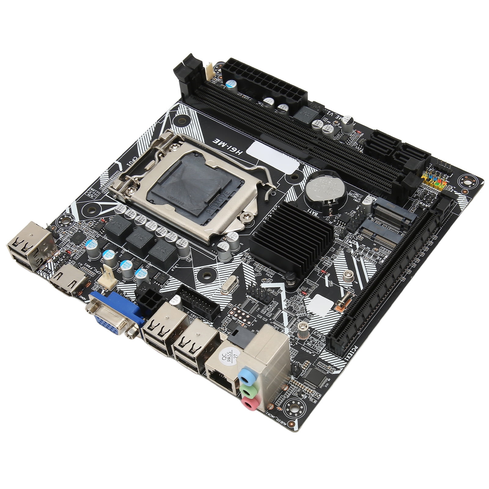 PC Motherboar LGA 1155 Mini ITX Motherboard VGA HD Output For Replacement Walmart