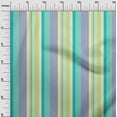 thumbnail image 2 of oneOone Organic Cotton Poplin Twill Fabric Multicolor Stripe Fabric Prints By Yard 42 Inch Wide, 2 of 4