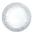 thumbnail image 1 of Plaque de Charge 13 Po. Sunburst, Argent & Transparent - Ensemble de 4, 1 of 1