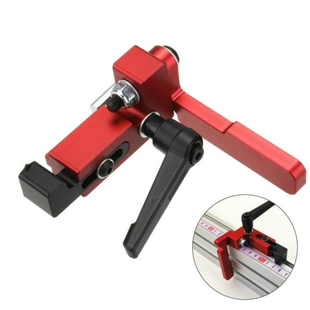 

Ekeka New Arrivals 75 Type Miter Track Stop Router Table Woodworking Tool Limiter DIY T Slot Fixed