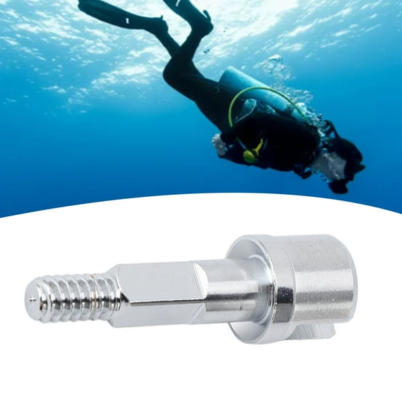 Dive Tank Valve Stem, Perfect Fit Spindle Valve Stem Stainless Steel for Diving Equipment