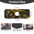 thumbnail image 2 of Fuzoiu Urban Graffiti Scorpion Illustration Print Kitchen Faucet Suction Pad, Sink Splash Guard Faucet Mat, Faucet Handle Drip Catcher Tray Drying Mat For Bathroom Kitchen Bathroom Countertop, 2 of 7
