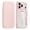 Pink, variant on Feishell Flip Case for iPhone 17 Pro Max with Camera Lens Protect Film,Magnetic Closure PU Leather Folio Case with RFID Blocking Card Slots Luxury Plating Transparent Phone Cover,Pink