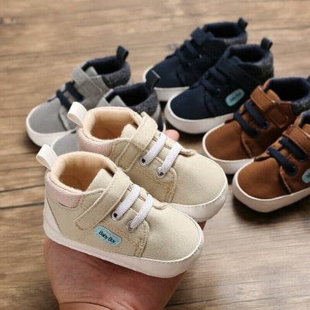 infant canvas trainers