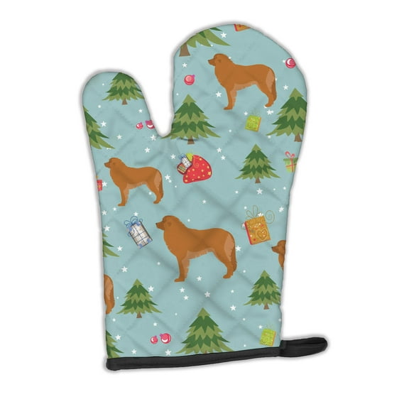 Christmas Leonberger Oven Mitt
