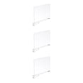 thumbnail image 2 of Guardoinrt 2x Transparent Color Well-structured Shelf Dividers Organize Cabinets With Ease Strong Structure Transparent Color 3Set, 2 of 6