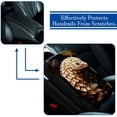 thumbnail image 5 of Pangolin Soft Comfortable Furry Printed Car Armrest Mat Cover Accessories Pad 12.5x8.2 Inch, 5 of 6