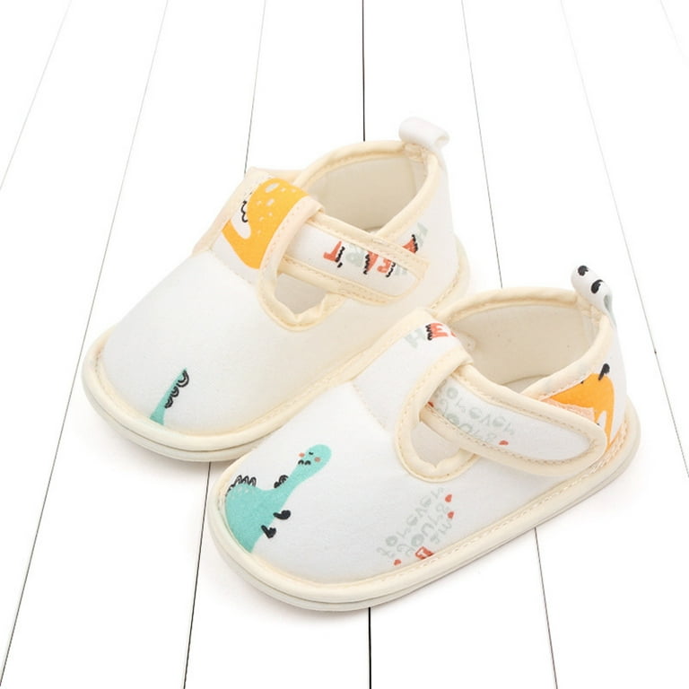 Kids Sneakers Size 13 No Lace Summer Children Toddler Shoes Boys and Girls Floor Sports Soft Cloth upper Hook Loop Comfortable Cute Cartoon Pattern Toddler Shoes Size 9 Boots Shoes Size 3C