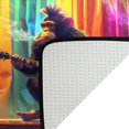 thumbnail image 4 of Monkey Rug & Home Decor-Cool Gorilla Black Area Rugs-Animal Monkey Rug Carpet Durable & Non-Slip Modern Rugs for Living Room Bedroom Man Cave Decorative-M76FV, 4 of 7