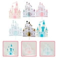 thumbnail image 2 of 6-Piece Fairy Tale Castle Cake Toppers Set for Kids Birthday Party, Cake Decorations for Celebration and Special Events, 2 of 5