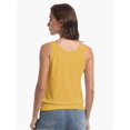 thumbnail image 6 of Women V Neck Tank Tops Summer Sleeveless Casual Tops Loose Fit Banded Bottom Shirts, 6 of 6