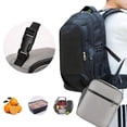 thumbnail image 3 of Canvas Lunch Bag Adults Insulated Lunch Box Lunchbox Student Lunch Bags, 3 of 5