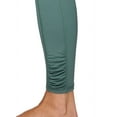 thumbnail image 2 of RBX Active Women's Full Length Ruched Sides Squat Proof Leggings, 2 of 5
